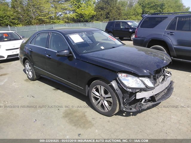 WDDHF8HB9BA374311 - 2011 MERCEDES-BENZ E 350 4MATIC BLACK photo 1