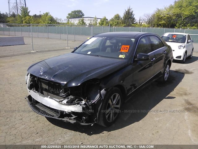 WDDHF8HB9BA374311 - 2011 MERCEDES-BENZ E 350 4MATIC BLACK photo 2