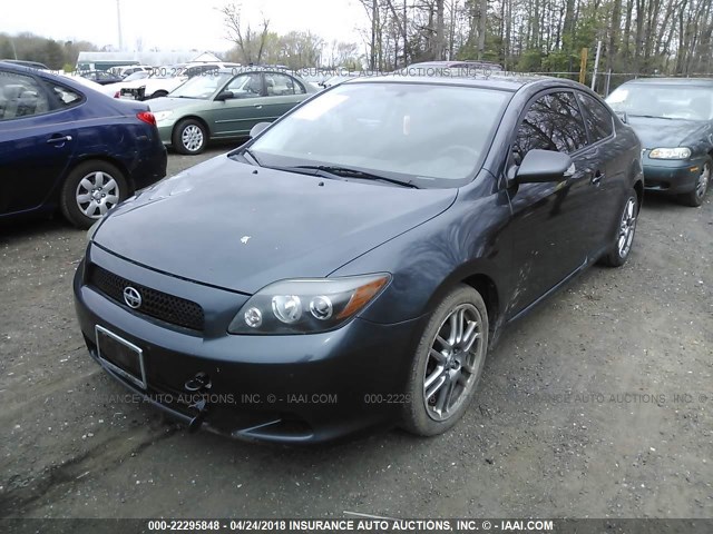 JTKDE167990292637 - 2009 TOYOTA SCION TC ნაცრისფერი ფოტო 2
