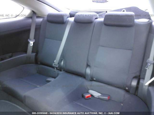 JTKDE167990292637 - 2009 TOYOTA SCION TC ნაცრისფერი ფოტო 8