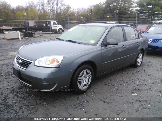 1G1ZS53F66F110273 - 2006 CHEVROLET MALIBU LS 灰色 照片 2
