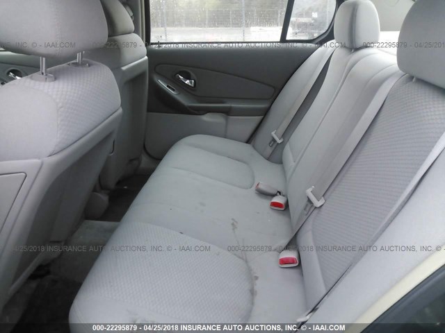 1G1ZS53F66F110273 - 2006 CHEVROLET MALIBU LS 灰色 照片 8