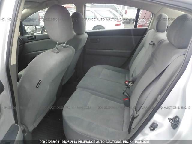 3N1AB61E89L631271 - 2009 NISSAN SENTRA 2.0/2.0S/2.0SL SILVER photo 8