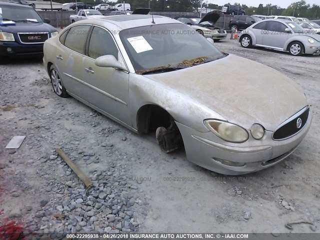 2G4WE537751311367 - 2005 BUICK LACROSSE CXS SILVER photo 1