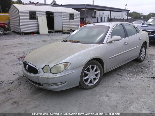 2G4WE537751311367 - 2005 BUICK LACROSSE CXS SILVER photo 2