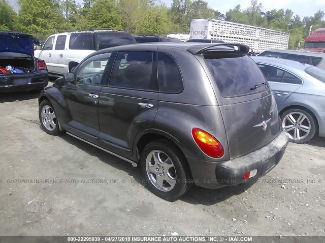 3C4FY48B22T285869 - 2002 CHRYSLER PT CRUISER CLASSIC BROWN photo 3