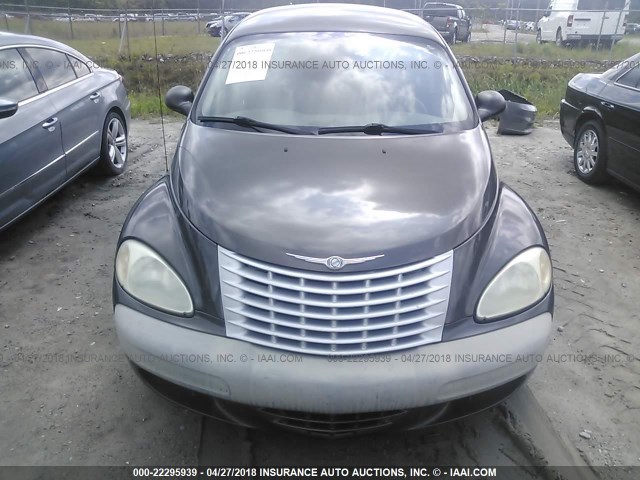 3C4FY48B22T285869 - 2002 CHRYSLER PT CRUISER CLASSIC BROWN photo 6