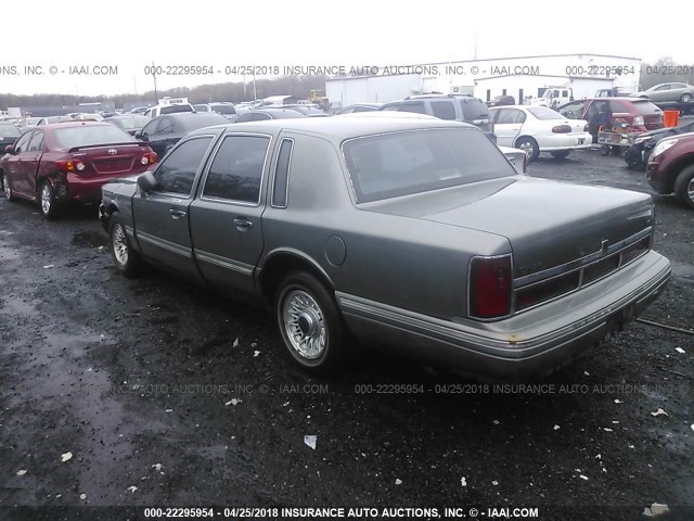 1LNLM81W4VY662526 - 1997 LINCOLN TOWN CAR EXECUTIVE Türkis Foto 3