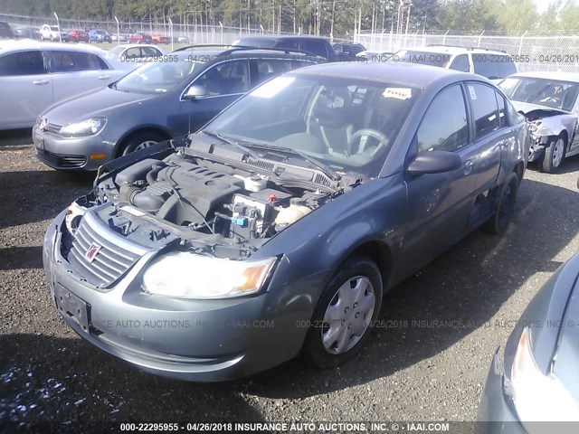 1G8AJ55F06Z206087 - 2006 SATURN ION LEVEL 2 Yaşıl foto 2