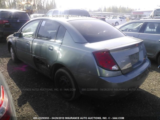 1G8AJ55F06Z206087 - 2006 SATURN ION LEVEL 2 Yaşıl foto 3