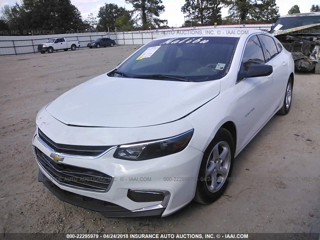 1G1ZB5ST8HF270634 - 2017 CHEVROLET MALIBU LS 白色 照片 2