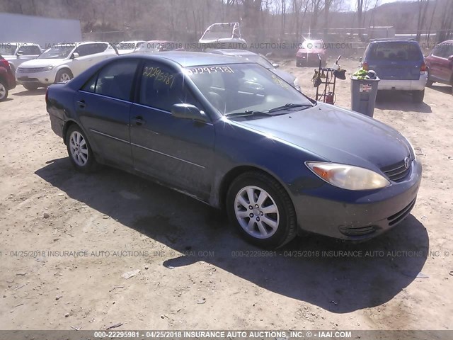 4T1BF30K92U535006 - 2002 TOYOTA CAMRY LE/XLE/SE Boz foto 1