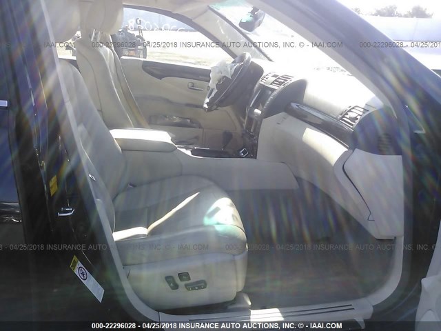 JTHBL46F175050856 - 2007 LEXUS LS 460 ლურჯი ფოტო 5