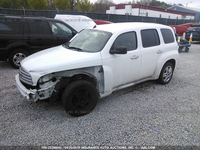 3GNDA13D37S584732 - 2007 CHEVROLET HHR LS WHITE photo 2