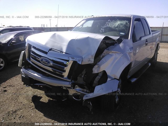 1FTPX14V49KC07899 - 2009 FORD F150 SUPER CAB SILVER photo 6