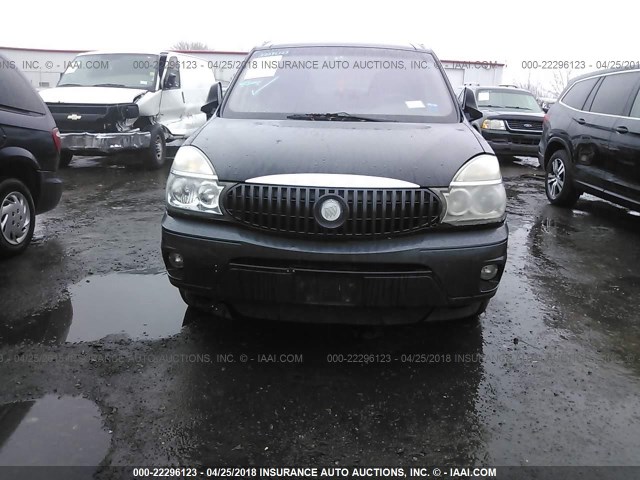 3G5DA03E54S558650 - 2004 BUICK RENDEZVOUS CX/CXL BLACK photo 6