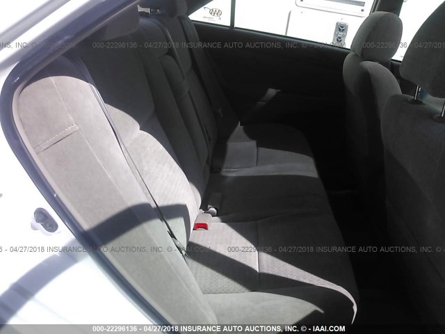 4T1BE32K12U020582 - 2002 TOYOTA CAMRY LE/XLE/SE WHITE photo 8