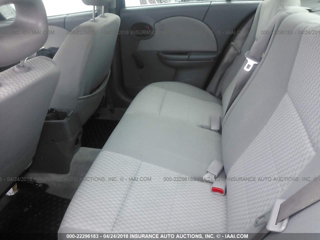 1G8AJ55F87Z158470 - 2007 SATURN ION LEVEL 2 BLUE photo 8