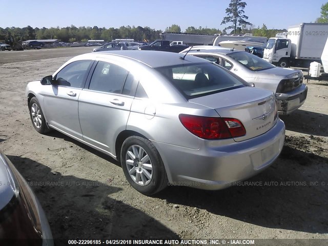 1C3CC4FB9AN208097 - 2010 CHRYSLER SEBRING TOURING SILVER photo 3