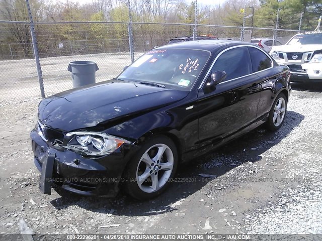 WBAUP93509VF48976 - 2009 BMW 128 I BLUE photo 2