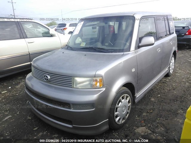 JTLKT334064078915 - 2006 TOYOTA SCION XB ვერცხლისფერი ფოტო 2