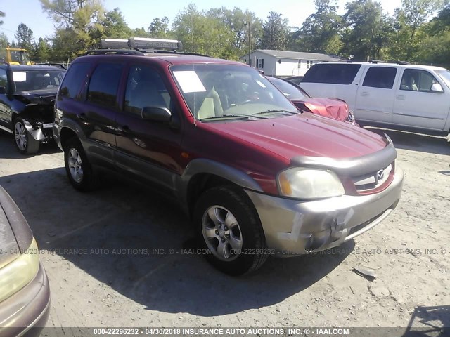 4F2CU08161KM32175 - 2001 MAZDA TRIBUTE LX/ES 红色 照片 1