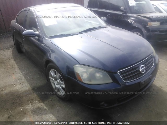 1N4AL11D26N320747 - 2006 NISSAN ALTIMA S/SL Dark Blue photo 1