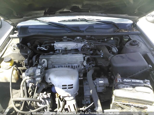 4T1BG22K1WU240220 - 1998 TOYOTA CAMRY CE/LE/XLE 棕色 照片 10