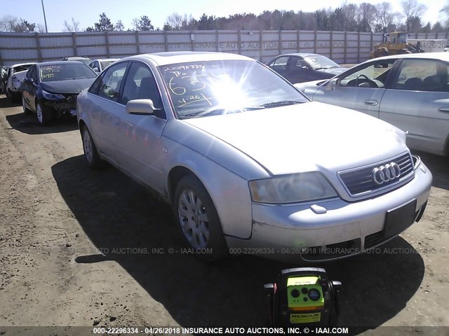 WAUBH64B71N051447 - 2001 AUDI A6 2.8 SILVER photo 1