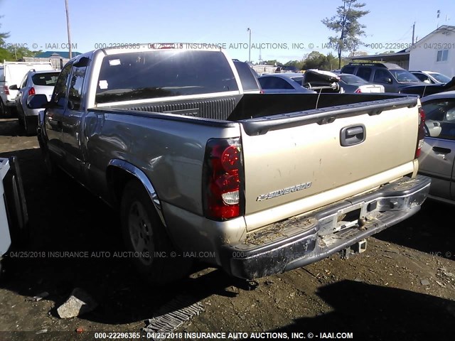 2GCEC19V061108715 - 2006 CHEVROLET SILVERADO C1500 GOLD photo 3