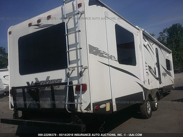 4X4TVCH20CU100709 - 2012 FOREST RIVER 35FT  白色 照片 4