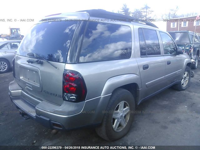 1GNET16S136112665 - 2003 CHEVROLET TRAILBLAZER EXT TAN photo 4