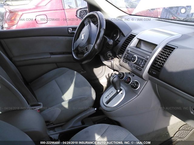 3N1AB61E48L625823 - 2008 NISSAN SENTRA 2.0/2.0S/2.0SL SILVER photo 5