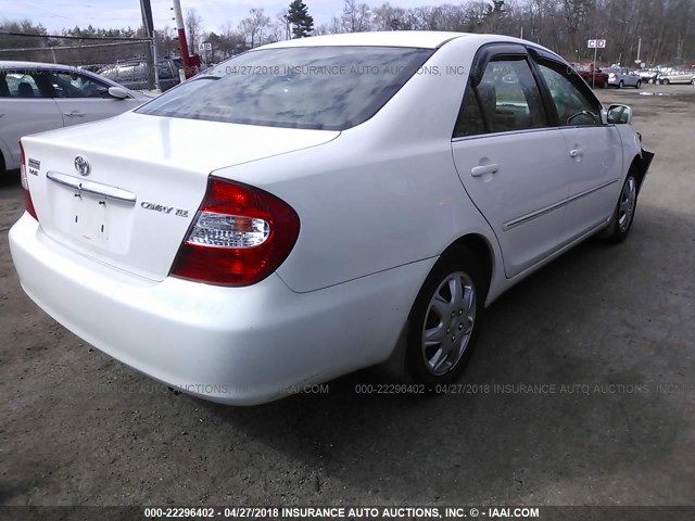 4T1BE30K73U177697 - 2003 TOYOTA CAMRY LE/XLE/SE თეთრი ფოტო 4
