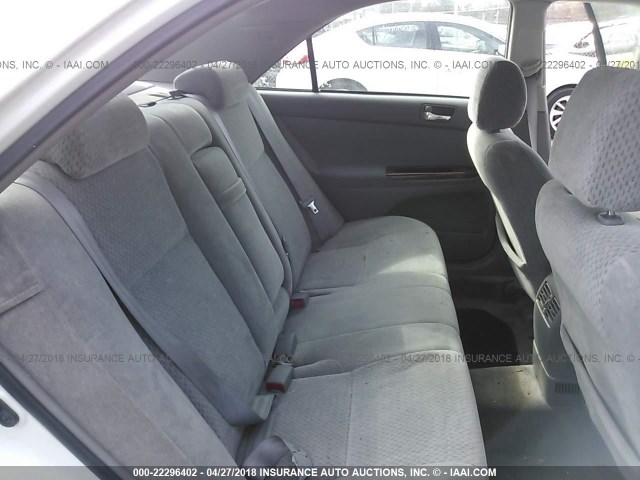 4T1BE30K73U177697 - 2003 TOYOTA CAMRY LE/XLE/SE თეთრი ფოტო 8