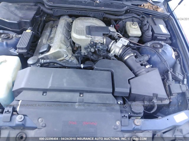 WBACG832XWKC82875 - 1998 BMW 318 TI AUTOMATIC BLUE photo 10