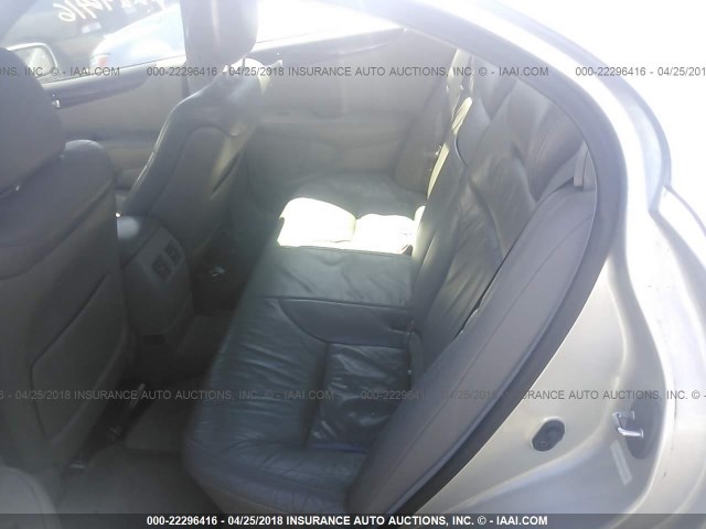 JTHBF30G030117280 - 2003 LEXUS ES 300 SILVER photo 8