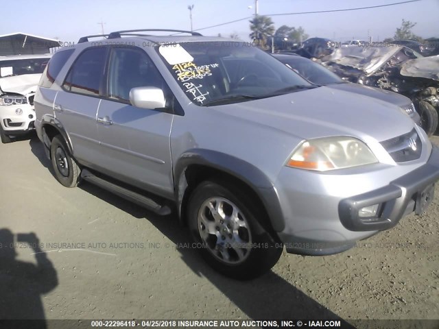 2HNYD18692H532183 - 2002 ACURA MDX TOURING SILVER photo 1