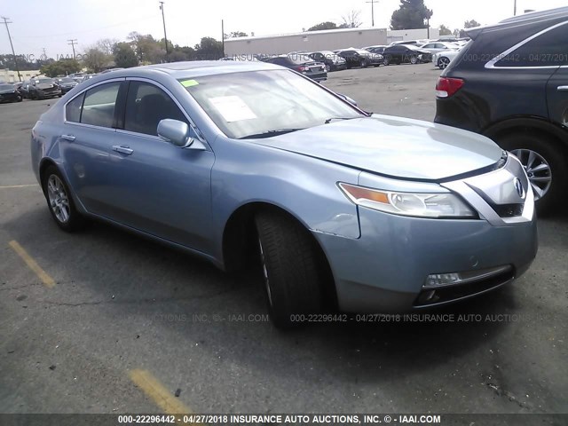 19UUA8F59AA024746 - 2010 ACURA TL Light Blue photo 1