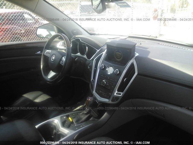 3GYFNDEY6AS549207 - 2010 CADILLAC SRX LUXURY COLLECTION BLACK photo 5