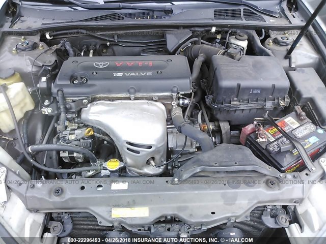 4T1BE32K74U831998 - 2004 TOYOTA CAMRY LE/XLE/SE ნაცრისფერი ფოტო 10