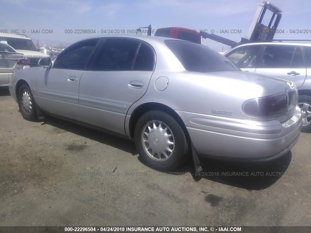 1G4HR54K9YU109929 - 2000 BUICK LESABRE LIMITED SILVER photo 3