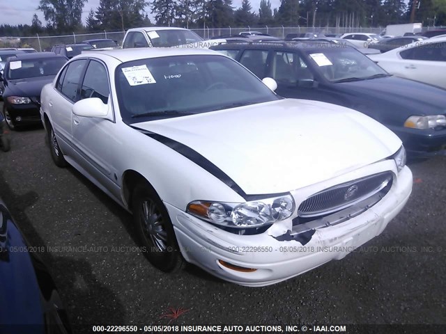 1G4HP52K144165480 - 2004 BUICK LESABRE CUSTOM WHITE photo 1