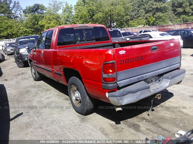 3B7HC13Y6WG228171 - 1998 DODGE RAM 1500 RED photo 3