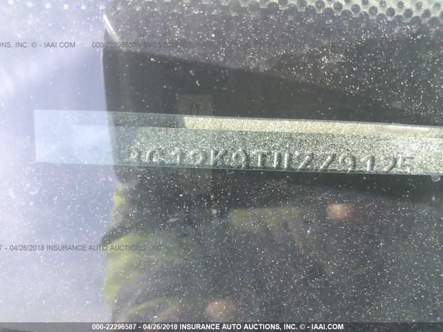 4T1BG12K9TU779125 - 1996 TOYOTA CAMRY DX/LE/XLE ბურგუნდია ფოტო 9