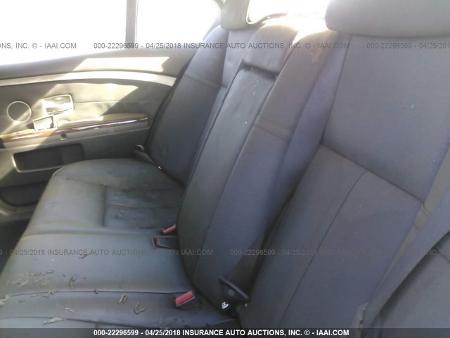 WBAHL83576DT03193 - 2006 BMW 750 I Plata foto 8