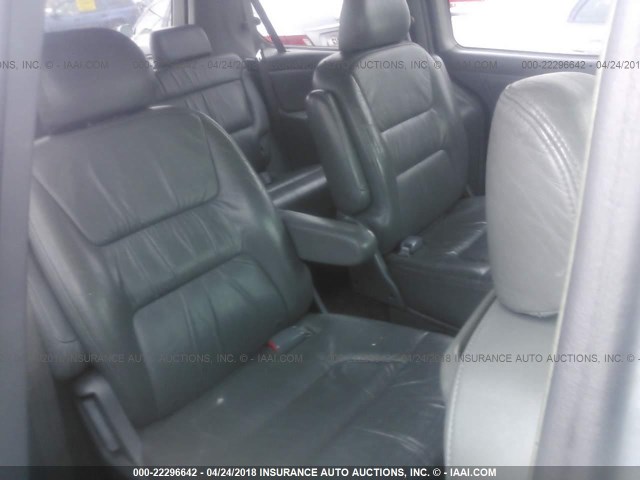 2HKRL18922H533500 - 2002 HONDA ODYSSEY EXL GRAY photo 8