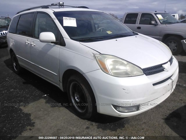 5TDBA22C85S033499 - 2005 TOYOTA SIENNA XLE/XLE LIMITED WHITE photo 1