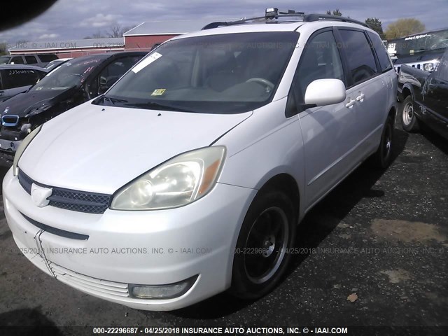 5TDBA22C85S033499 - 2005 TOYOTA SIENNA XLE/XLE LIMITED WHITE photo 2