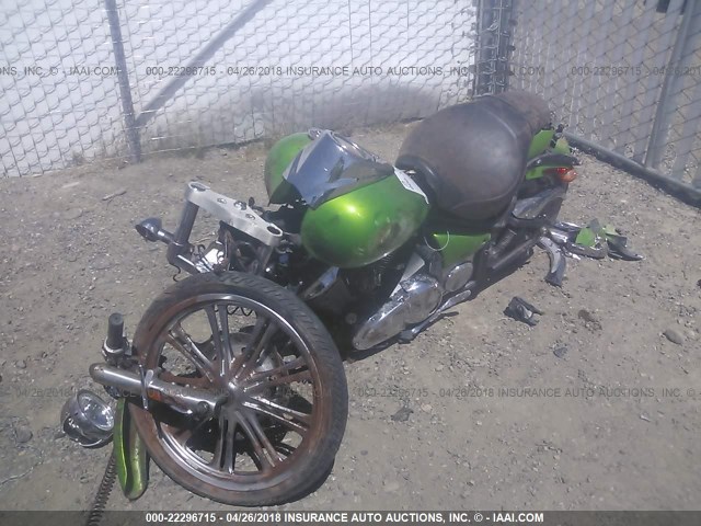 JKAVN2C188A017264 - 2008 KAWASAKI VN900 C GREEN photo 2